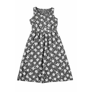 Calvin Klein Striped Floral Embroidered‎ Midi Dress – Women's Size 16